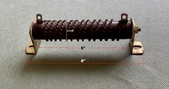 MILWAUKEE RESISTOR 0.9 OHM, OVERALL 8″ LONG