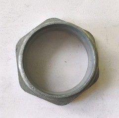 NEER CN-500 1-1/2 inch Malleable Iron Conduit Chase Nipple For Rigid/IMC