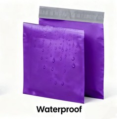 #7 19×24 Poly Mailers Plastic Mailing Envelopes Shipping Bags PURPLE 300 Pieces