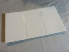 200 -3″ x 5″ Self Adhesive Blank White Stickers Labels