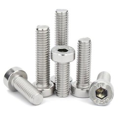 M6 Stainless Steel Low Head Socket Cap Screws, Metric DIN 7984, A2 Coarse Thread