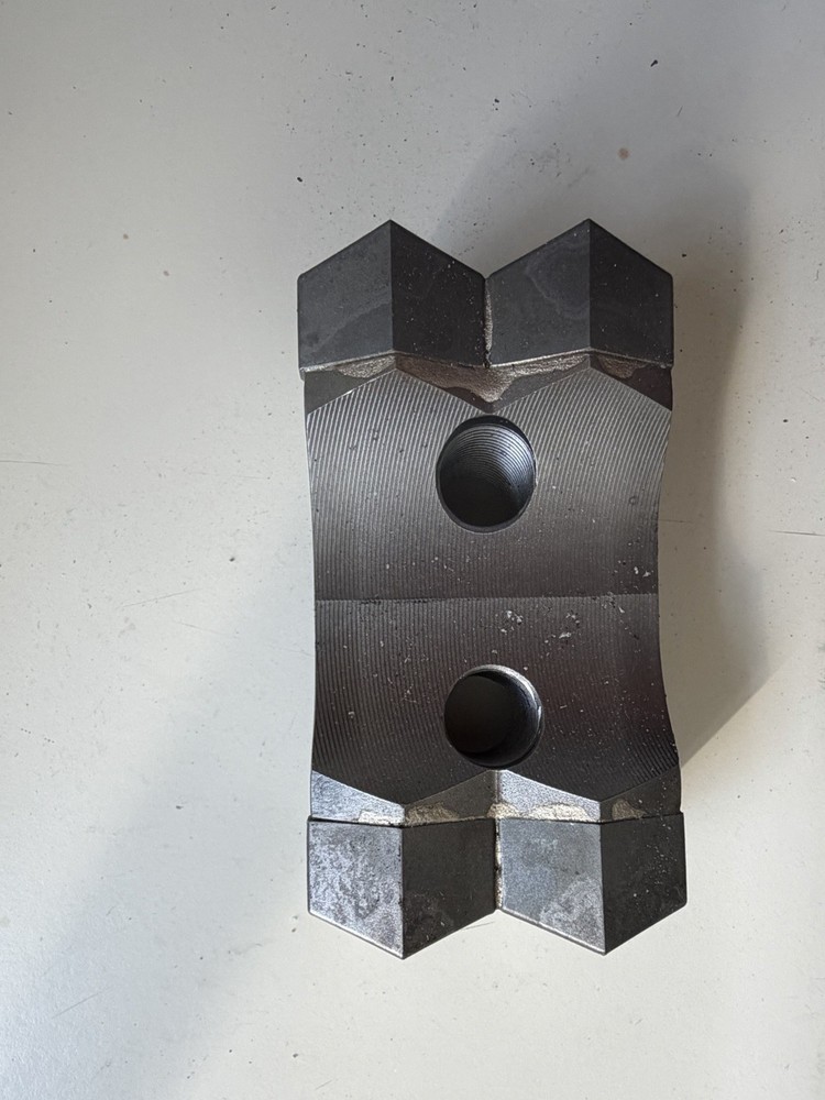 Quadco Quad Carbide Tooth System-Beaver Tooth For Rayco Mulchers. W/ Hardware