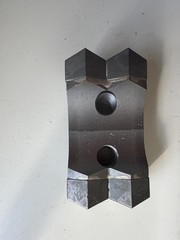 Quadco Quad Carbide Tooth System-Beaver Tooth For Rayco Mulchers. W/ Hardware