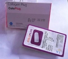 10 Pack of Colo Plug – Resorbable Collagen Plug 8x20mm. FRESH STOCK TARIFF PAID