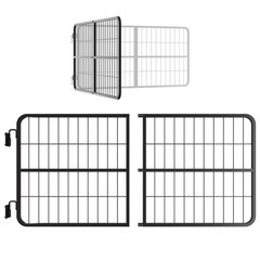 Horse Stall Gate 48″x 24″ Two Way Steel Livestock Gate & Door For Sheep Fencing