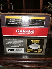Rust-Oleum 251965 Garage Floor Kit Gray With Decorative Paint Chips