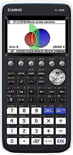 Casio FX-CG50 10-Digit Graphing Calculator Black