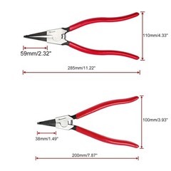 Ring Retaining Ring Pliers Lock Ring Pliers Flat 8″ & 11″ Snap Ring Tool