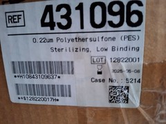 CORNING 431096 0.22 µm 250mL Vacuum Filter System, Polyethersulfone PES openCASE