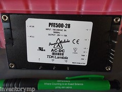 New, TDK-Lambda, PFE500-28, AC/DC Power Modules 504W 28V 18A