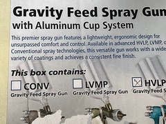 Binks HVLP Trophy Spray Gun w/1.8mm nozzle – 2466-18HV-32SG save over $110.00