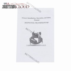 20GPM 12V DC Fuel Transfer Pump with Nozzle Kit w/ Particulate Filter