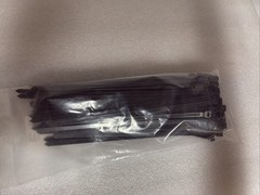 Power First 100ct Black 11.8″ (300mm) UV Resistant Cable Ties