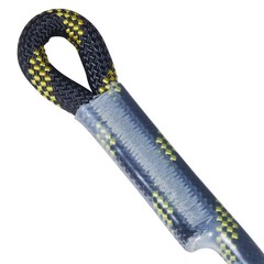 50ft Vertical Fall Lifeline Rope 0.55in ANSI Safety Rope Grab Shock Absorber Set