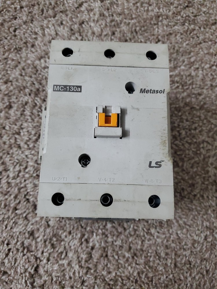 MC-130a/3-110AC LS Metasol Contactor Lug 3 Pole 130 Amp 110-120V UL