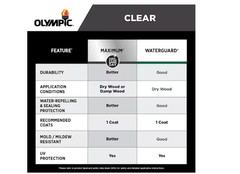Water Guard Clear Exterior Wood Sealer Spray 11 oz