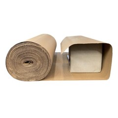 UOFFICE Corrugated Wrap 48″ x 250′ x 1/8″ Thick – B Flute – Cardboard Wrap