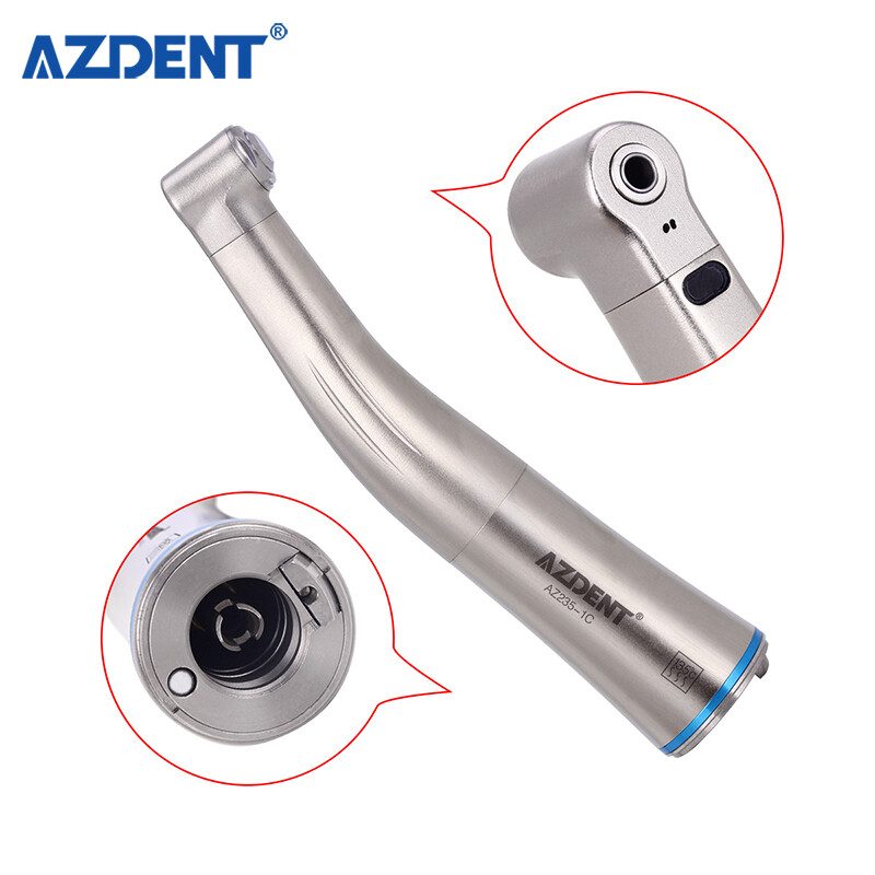 Dental LED Brushless Electric Micro Motor /1:1 Push Button Fiber Optic Handpiece