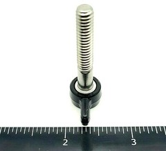 1/4″-20 x 1 1/2″ Thumb Screw Bolts with Black Butterfly Tee Wing Clamping Knob