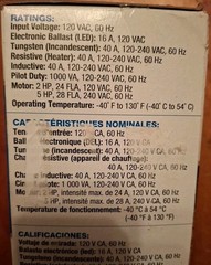 Intermatic T101R201 Time Switch 125 VAC 60 Hz 40 Amp SPST New