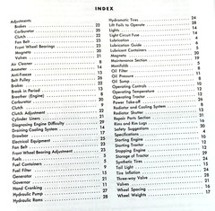 Allis Chalmers Model B Tractor Service Operators Owners Manuals Parts Catalog