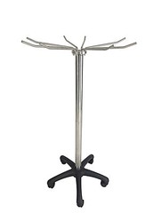 Lead Apron Rack MRI X-Ray Protective Cover Mobile Rack Wheels Stainless Steel