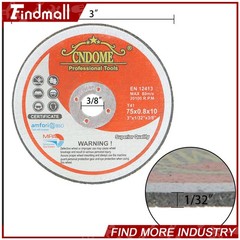 Findmall 20 Pack 3″ x 1/32″ x 3/8″ Cut Off Wheels Die Grinder Metal Cutting Disc