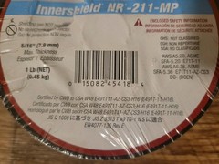 0.035 In. Innershield NR211-MP Flux-Core Welding Wire for Mild Steel 1 Lb.