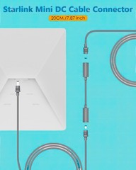 Starlink Mini Adapter Starlink DC Extension Cable Waterproof Power Converter …