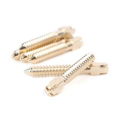 120/240pcs Dental Screw Post Completed Kit Silver/Gold Plated Endo Conical Pins