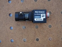 KEYENCE CA-HS200M 2MP VISION CAMERA with LENS OPEN f=25mm