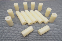 x20 #10 1″ LONG x 1/2 OD x .194 ID ESSENTRA 13SP275 NYLON ROUND SPACER STANDOFF