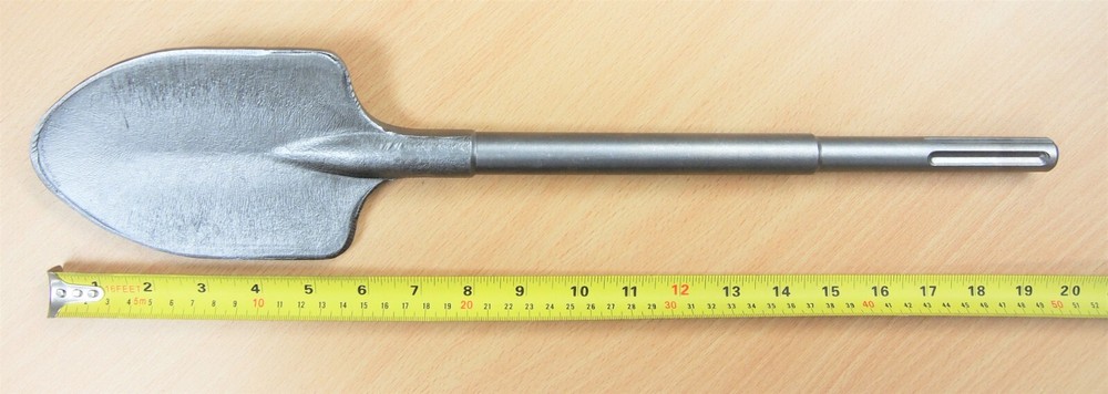 SDS-Max Clay Spade Shovel 4-1/4″ x 19-1/2″ Demolition Jack Hammer