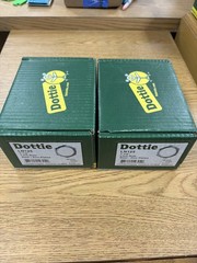 Lot of 100L.H. Dottie LN-150 Conduit Fitting Locknut 1-1/2 inches Steel Conduit