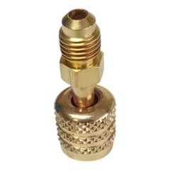 Yellow Jacket 19124 A2L Bottle Adapter 1/4″ LH FFL to 1/4″ RH MFL Straight