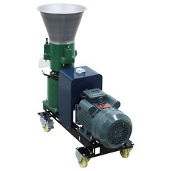 Upgraded Feed Pellet Mill Machine 12mm Plate 3Rollers Output 120-150KG/h 220V