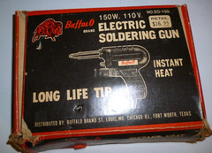 Vintage Buffalo Plug In Electric Soldering Gun Taiwan SG-150 – Excellent!