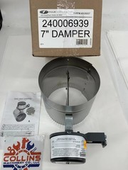 Field Controls GVD-7PL 7″ Automatic Vent Damper for 24v Gas Systems