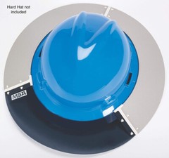 MSA 697410 Smoke Gray Sun Shield For MSA V-Gard Full Brim Hard Hats Only