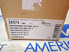 Wohner 32575 EQUES Power Connector Busbar Adapter New