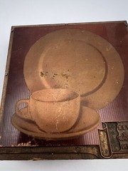 Vintage Mayer China Original Pattern Copper Printers Block Made In Pittsburgh PA