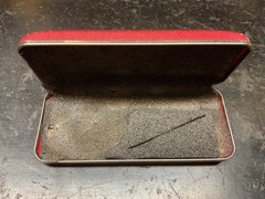 VINTAGE L.S. STARRETT CO. NO. 230 OUTSIDE MICROMETER IN METAL CASE