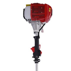 Gas Power Nylon Brush Broom Sweeper Artificial Grass Driveway Turf Snow Clean US