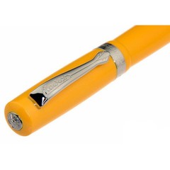 Kaweco Ballpoint Pen Student Yellow Finish Barrel with Chrome Trims 10000794