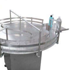 Round Bottle Unscramble Machine Turn Rotary Accumulation Table for Sorting