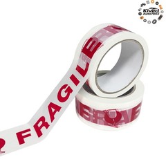2 mil 2″x110 Yards 36 Rolls Red Fragile Heavy Duty Packing Tape Packaging Tapes