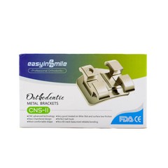 Dental Orthodontic Metal Brackets MBT/Roth 022 345 Mini Braces/40PCS Molar Tubes