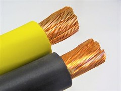 50′ 2/0 WELDING BATTERY CABLE 25′ BLACK 25′ YELLOW 600V USA HEAVY DUTY COPPER