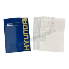 Hyundai R60CR-9A CRAWLER EXCAVATOR Hardcover Repair Service Manual