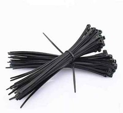 100 Cable Zip Ties Cable Ties Heavy Duty Nylon Cord Black 50lb test UV Resistant